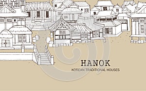 Korean traditional houses C