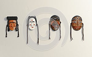 Korean traditional mask photo