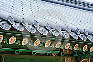 Korean Traditional Roof Ornament (Changdeokgung Palace, Seoul)
