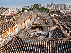 Korean traditional roof