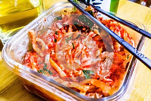 Gimchi cabbage pickle