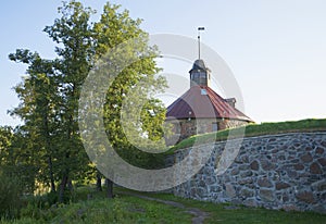 The Korela fortress on a summer morning. Priozersk