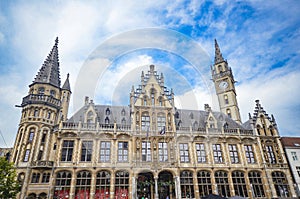 Korenmarkt square during daytime, Ghent, Belgium