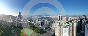 the Kornhill Plaza , Residential building area at Quarry Bay Oct 23 2023