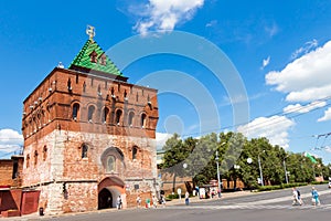 Koromyslova tower (Beam), the Kremlin, Nizhegorodskiy district,