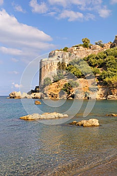 Koroni Castle in Messinia, Greece photo