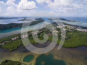 Koror Island in Palau. Archipelago, part of Micronesia Region