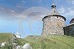Korozhnaya tower of the Solovetsky monastery