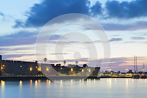 Kos island in Greece. The castle