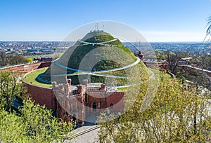 Kosciuszko Mound in Krakow, Poland