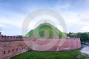 Kosciuszko Mound in Krakow, Poland