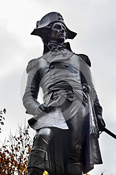 Kosciuszko Statue Lafayette Park Autumn Washington DC