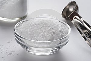 Kosher Salt in an Ingredient Bowl