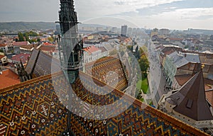 Kosice from cathedral tower