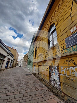 Košice street Slovakia HD Background