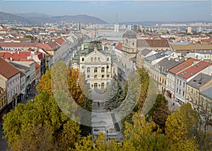 Košice - pohľad zhora
