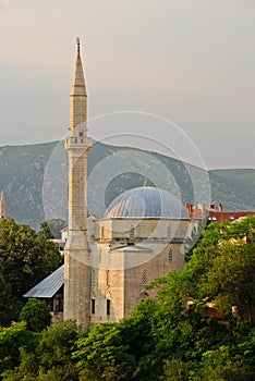 Koski Mehmed Pasha Mosque in Mostar Bosnia