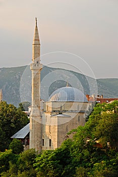 Koski Mehmed Pasha Mosque in Mostar Bosnia photo