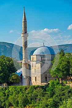Koski Mehmed Pasha mosque in Mostar, Bosnia and Herzegovina