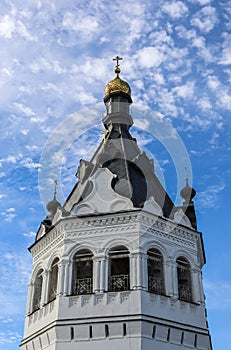Kostroma, Kostroma region, Russia - 20.09.2024. Cathedral of the Epiphany in the Epiphany-Anastasia Monastery photo