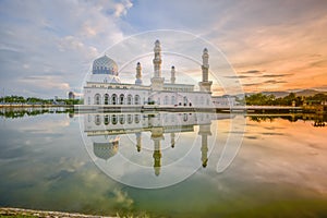 Kota Kinabalu City Mosque Sabah Borneo, Malaysia