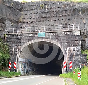 Kotagala Road tunnel, Hatton -Nuwara Eliya Road, Sri Lanka.