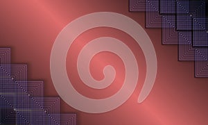 Background with beautiful gradient checkered border