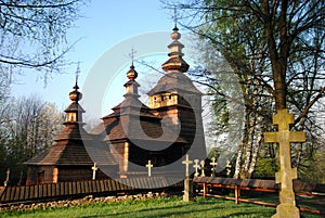 KotaÅ„ orthodox church in Polish Beskid Niski mountains