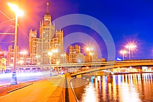 Kotelnicheskaya Embankment Building along the Moscow River