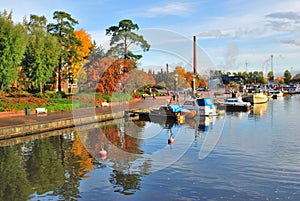 Kotka in autumn