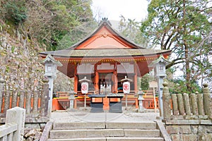 Kotohiragu Shrine Konpira Shrine in Kotohira, Kagawa, Japan. The Shrine was a history of over 1300