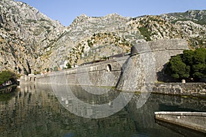 Kotor city wall