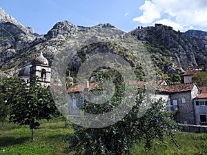 Kotor cyr. ÐšÐ¾Ñ‚Ð¾Ñ€, Italian. Cattaro - a port city in the south-western part of Montenegro. Located on the Bay of Kotor, at the