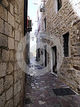 Kotor cyr. ÐšÐ¾Ñ‚Ð¾Ñ€, Italian. Cattaro - a port city in the south-western part of Montenegro. Located on the Bay of Kotor, at the