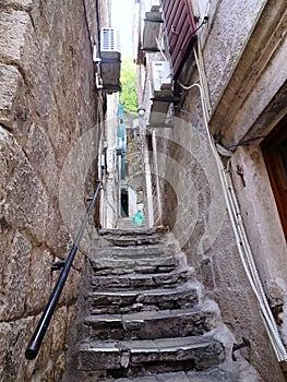 Kotor cyr. ÐšÐ¾Ñ‚Ð¾Ñ€, Italian. Cattaro - a port city in the south-western part of Montenegro. Located on the Bay of Kotor, at the