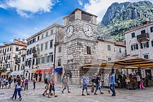 Kotor clock tower