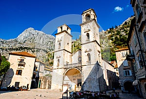 Kotor old city in Montenegro