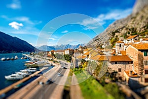 Kotor old city in Montenegro