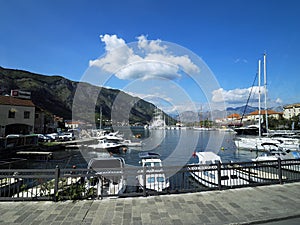 Kotor - a port city in the south-western part of Montenegro. Located on the Bay of Kotor, at the end of the Bay of Kotor, on the A