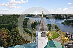 Kotorosl river in Yaroslavl