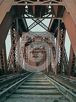 Kotri train track bridge