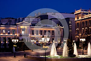 Kotzia Square and Athens Cityhall photo