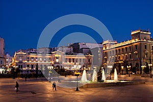 Kotzia Square and Athens Cityhall photo