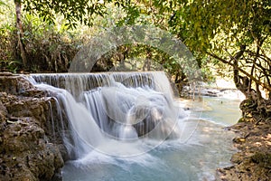 Kouangxi Water Fall at Luang Prabang, Laos