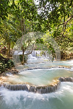 Kouangxi Water Fall at Luang Prabang, Laos