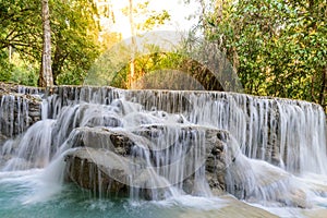 Kouangxi waterfall at Luang prabang in Laos