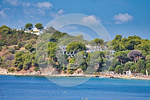 Koukounaries beach, Skiathos island, Greece, world famous beach