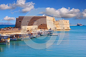 Koules fortress The Venetian Castle of Heraklion in Heraklion city, Crete island