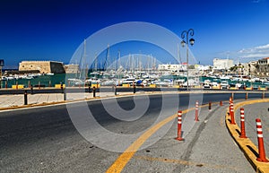 Koules fortress The Venetian Castle of Heraklion in Heraklion city, Crete island, Greece