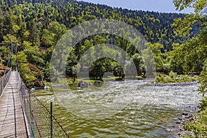 Koura river Borjomi Samtskhe Javakheti Georgia Europe landmark